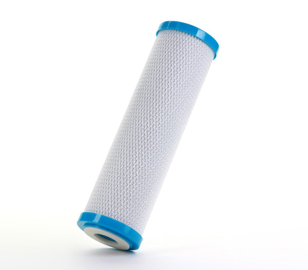 Hydronix SMCB-2510 NSF Coconut Activated Carbon Block Water Filter, 2.5" x 10", 0.5 Micron