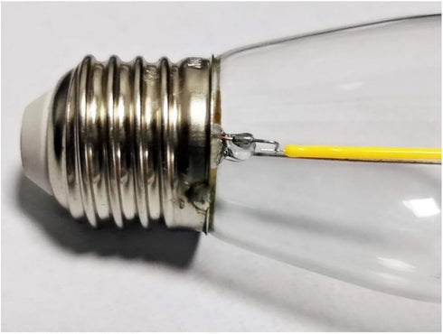 25-Pack S14 LED Bulb String Light Bulbs, 7 Watt Equivalent, Daylight White 6000K, E26 Replacement
