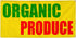 Sign Destination Vinyl Banner Multiple Sizes Organic Produce Food Fair Promotion Business Restaurant &