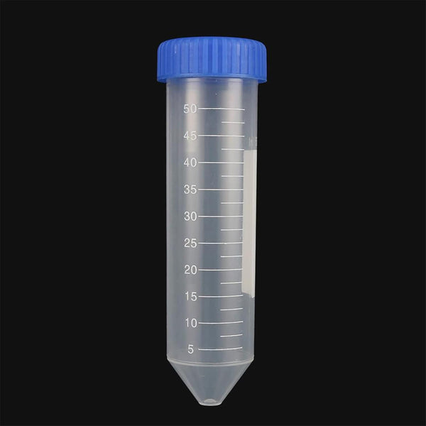 Conical Centrifuge Tubes 50ml, 50 Pcs Sterile Plastic with Screw Caps, Non-Pyrogenic Lab Test Container
