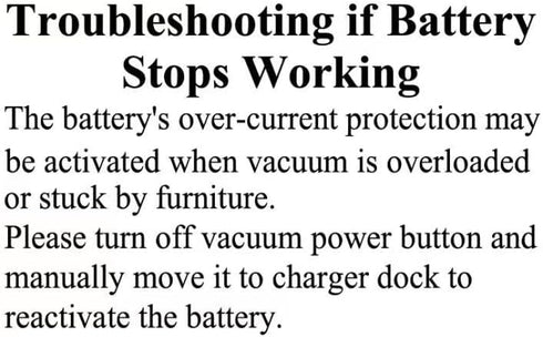 Replacement Battery for ILIFE A4S, A4S Pro, A6, A7, A9, A10, V3x, V7s Plus, W450 Robot Vacuum Cleaners, 2600mAh