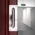 WANLIAN 2Pcs Pull Push Door Plate Handle - 8inch Stainless Steel Heavy Duty Barn Door Pull with Mounting Screws (Silver)