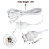 DBKMPZ Cable,15ft E26/E27 Hanging Lantern Extension Cord Plug in Pendant Light, Extension Hanging Lantern Cord Cable