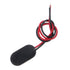 Black Red 9V Battery Clip Connector with Tinned Wire Leads, 150mm Outlets and Accessories