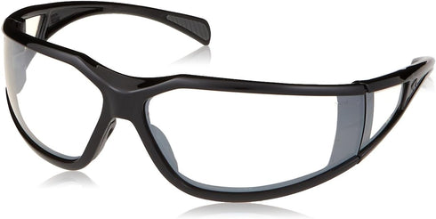 Pyramex Exeter Safety Eyewear, Shooter's Amber Anti-Fog Lens with Black Frame