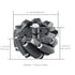 Moebius 80mm 6mm (80mm 2 2 High Hardness Plastic Mecanum Wheel Omni-Directional Smart Robot Car with hubs for Arduino
