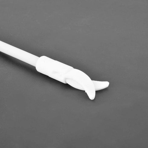 PTFE Stir Bar Coated, PTFE Propeller Steel Stirring Rod for Laboratory Use, High Temperature Resistant, 250mm Length