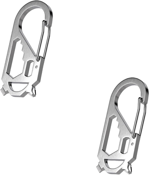 TIFUYDT Stainless Steel Tools Stainless Steel Keychain, Screwdriver, Wrench, Convenient And Practical Gadgets