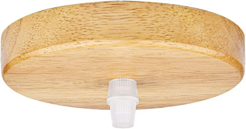 Arturesthome Wooden Ceiling Canopy Kit with Hardware, Handmade Natural Wood Ceiling Plate for Pendant Light or Hanging Lights, Wood DIY Ceiling Canopies - Wood 15cm by Arturesthome