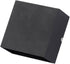 balacoo Square LED Wall Lamp Modern Black Wall Sconce for Indoor Use
