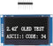 OLED Display,2.42 Inch OLED Display Module,128X64 Pixels,Emit Light by Itself,for SSD1309 I2C