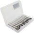 Carbide Burr Set - 10pcs Double Cut Solid Carbide Rotary Burrs, 3mm Shank for Woodworking and Metal Carving