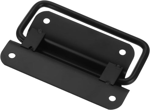uxcell Chest Handles, 2Pcs Stainless Steel Folding Handle, Pull Handles for Wooden Box, Tool Box, Industrial Equipment