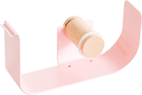 U Brands Metal Tape Dispenser, Desktop Accessory, Arc Collection, 1” Core, Pink, 3553A04-24