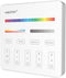 LGIDTECH B4 4-Zone Wall-Mounted Smart Panel Controller DC 3V,Only Work with RGB+CCT