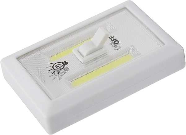 DAGIJIRD Mini COB LED Lamp Switch Wall Night Lights Battery Operated Cabinet Garage