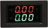 YB4835VA Ampere Meter DC0~100V 20A Dual Display Integrated Voltage Ampere Meter for Battery Monitoring