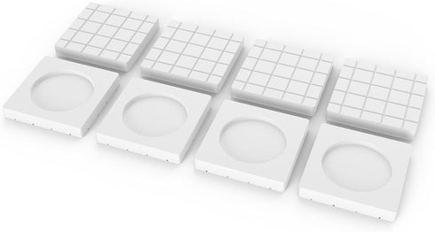 SEISSO Anti Vibration Pads, Anti Walk & Anti Shaking Washer Vibration Pads,