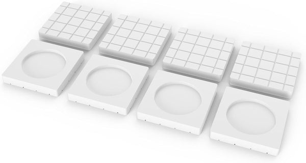 SEISSO Anti Vibration Pads, Anti Walk & Anti Shaking Washer Vibration Pads,