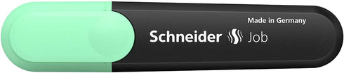 Schneider Pastel Job Highlighter Marker, Chisel Tip, Mint, Box of 10