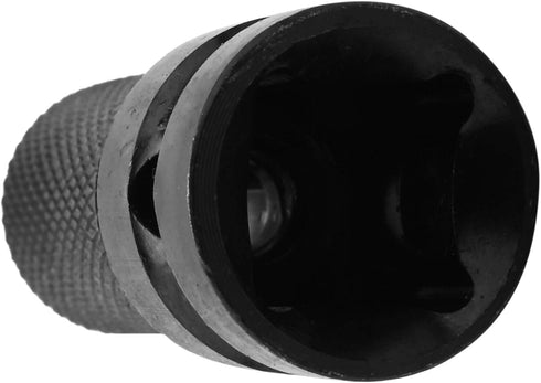 1/2 inch Square to 1/4 inch Black Hex Ratchet Socket Wrench Adapter Spanner Set, Drive Converter Impact Tool