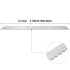 Frozen 5 Pack, 12" A-KARCK Food Reciprocating Saw Blades for Meat Unpainted Stainless Steel Saw Blades for Food Cutting