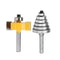 Yakamoz 1/4 Inch Shank Rabbet Router Bit with 6 Bearings Set - 1/8", 1/4", 5/16", 3/8", 7/16", 1/2"