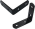 8 Pack 90 2.5" 2.5" Bonsicoky L Bracket Corner Brace - Degree Angle Stainless Steel Corner Bracket - Angle Shelf