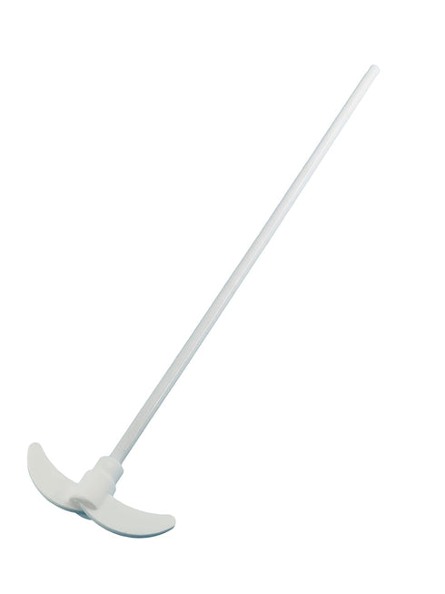 PTFE Electric Overhead Stirrer Mixer Shaft with Foldable Paddle for Lab (300MM-55MM-7MM)