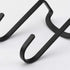 Multi-Use Over Cabinet Hook - 5 Pack Stainless Steel Over Door Double Hook for Drawer, Closet, Kitchen, and Bathroom