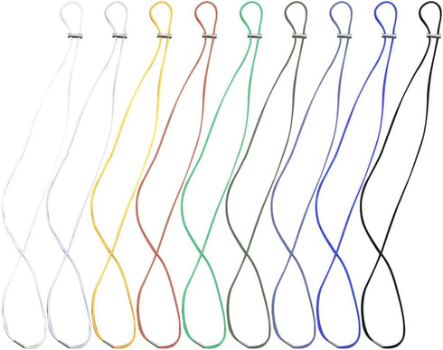 UUYYEO 9 Pcs Large Garbage Can Elastic Bands Heavy Duty Kitchen Trash Can