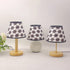 Uonlytech Fabric Lampshade Soccer Pattern Small Linen Lamp Shade Decorative Ceiling Lamp Shade for Home Bedroom Study