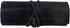 Hide & Drink Rustic Pencil Roll Pouch, Multi-Purpose Storage Wrap for Craft, Full Grain Leather, Charcoal