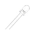 CHANZON 100 pcs 5mm Purple UV LED Diode Lights (Violet Clear Round Transparent DC 3V 20mA) Bright Bulb Lamps Electronics