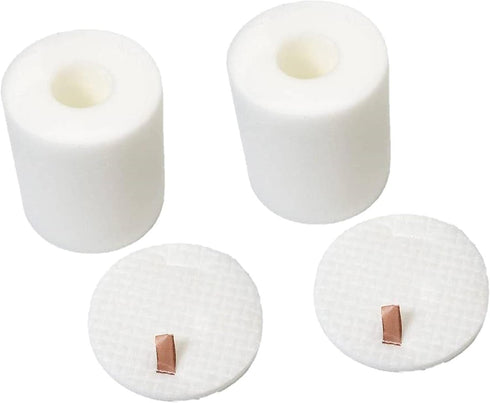 2+1 Filter Kit + Soft BrushRoll Compatible with Shark Rotator Pro Upright Vacuum, DuoClean & Self-Cleaning Brushroll