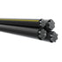 2-2-2-4 Dyke Quadruplex Aluminum Conductor Underground Direct Burial Cable 600V URD -