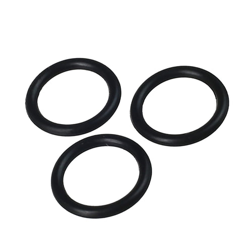 Othmro 50pcs Nitrile Rubber O-Rings, 2mm Wire Dia 16mm OD for Oil or Air Sealing, Black