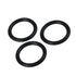 Othmro 50pcs Nitrile Rubber O-Rings, 2mm Wire Dia 16mm OD for Oil or Air Sealing, Black