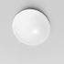 18.7cm iplusmile Replacement Mushroom Ceil Shade, Plastic White Flush Mount Ceiling Light Cover Lamp Dustcovers