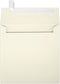 LUXPaper Square Invitation Envelopes | 6" x 6" | Peel & Press | 70lb. Text | Natural | 50 Qty