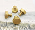 WenRan Closet 28mm (1) Pure Brass Color Scandinavian Gold Hexagonal Cabinet Shoes Wine Bedside Table Drawer Door Long