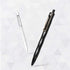 DUNBONG Gel Pens, 0.5mm Retractable Fine Point, Black Ink, Box of 6 Needle Tip Pens with Diamond Design