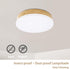 Elekeed 2-Pack 16W, 6.1inch 5000K 30000h LED Flush Mount Ceiling Light Fixture Modern Round Small Ceiling Light
