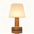 3-Level Dimmable Shower Lamp Mushroom Lamp LED Table Lamp for Bedroom Rechargeable Desk Bedside Small Lamps Night Light