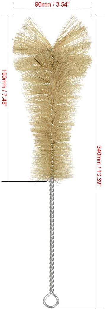 uxcell Laboratory Test Tube 500ml Conical Flask Bristles Cleaning Brush by uxcell