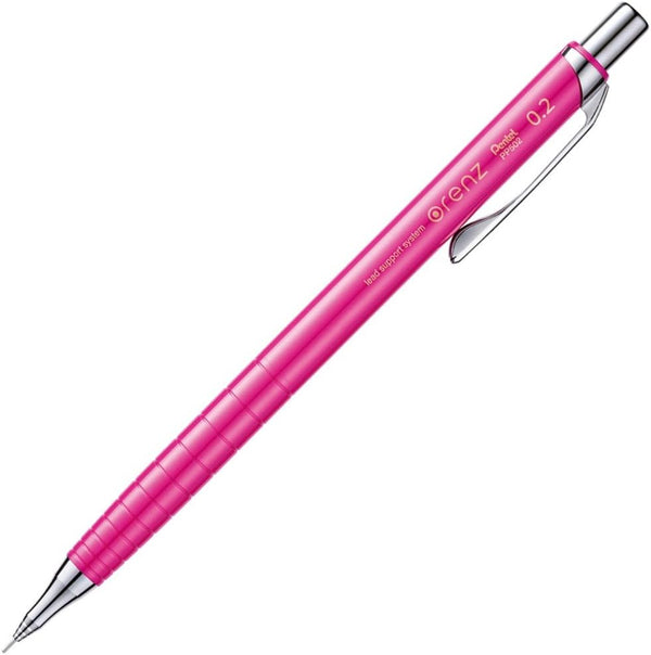 Pentel Mechanical Pencil Orenz 0.2mm, Pink Body (XPP502-P)