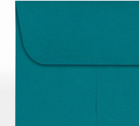 LUXPaper #1 Coin Envelopes, 2 1/4" x 3 1/2", Teal, 80lb Text, 50 Qty