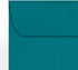 LUXPaper #1 Coin Envelopes, 2 1/4" x 3 1/2", Teal, 80lb Text, 50 Qty