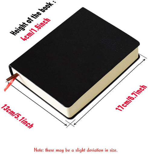 Lemical Thick Leather Journal Notebook 720 Pages Writing Journal Thick Notebook B6 Hardcover 360 Sheets Lined Paper Journal Notebook Travel Diary Ideal Gift for Anniversary Birthday Holiday
