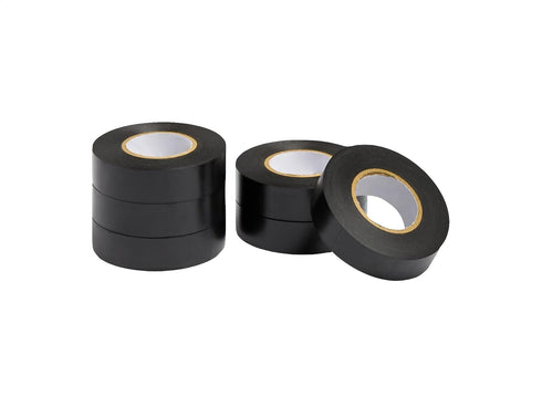 Amazon Basics Electrical Tape, 3/4-inch by 60-feet, Black, 6-Pack for Home DIY and Repairs